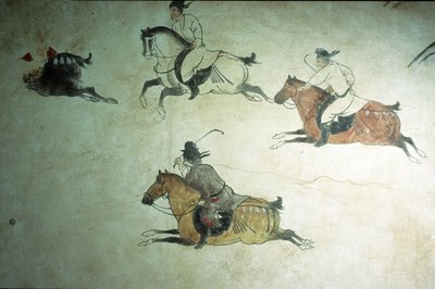 Grab des Kronprinzen Zhang, 2. Jahr von Shenlong, Tang-Dynastie, 618-907 von Tang Dynasty Chinese School