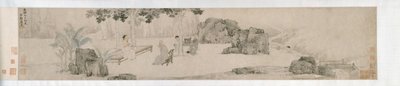 Tee trinken unter dem Wutong-Baum von Yin Tang