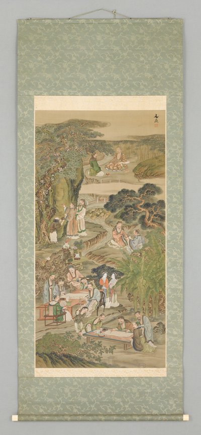 Zwanzig Vorbilder kindlicher Pietät von Tani Buncho