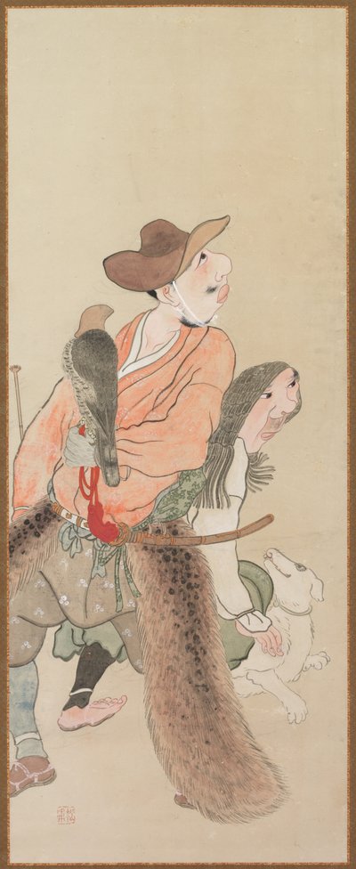 Genrebilder, ca. 1816 von Tatabe Socho