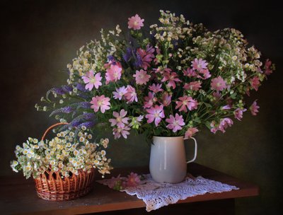 Rustikale Wildblumensträuße von Tatyana Skorokhod