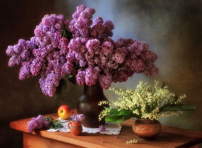 Frühlingsblumen Stillleben von Tatyana Skorokhod