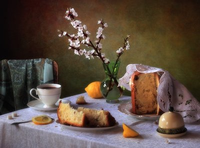 Süßer Frühlings-Tee von Tatyana Skorokhod