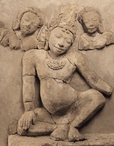 Relief, aus Chedi Chula Pathom, Davaravati-Schule von Thai School