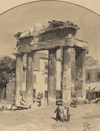 Altes Markttor, 1890 von Themistocles von Eckenbrecher