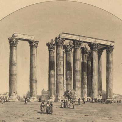 Tempel des Olympischen Zeus von Themistocles von Eckenbrecher