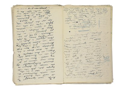Autographische Manuskriptentwürfe für Artikel über das Berliner Leben und die Gesellschaft, zusammen mit einem Fragment eines Entwurfs für einen Roman, ca. 1878-94 von Theodor Fontane