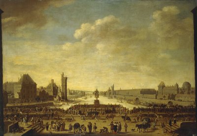 Ein Blick auf Paris von der Pont de la Cité von Theodor Matham
