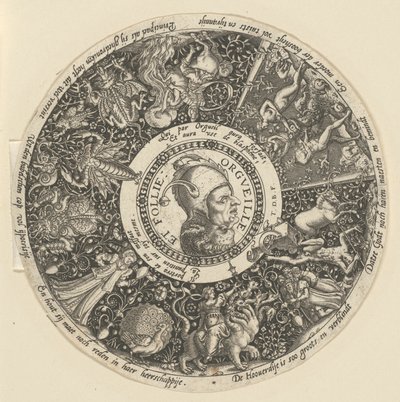 Stolz und Wahnsinn (Orgeuille et Follie) von Theodor de Bry
