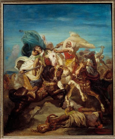 Schlacht der arabischen Reiter von Théodore Chassériau