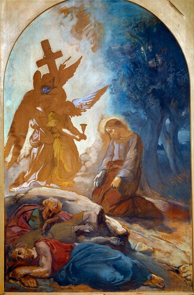 Jesus im Garten Gethsemane von Théodore Chassériau