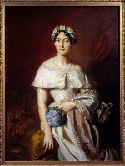 Porträt von Mademoiselle de Cabarrus von Théodore Chassériau