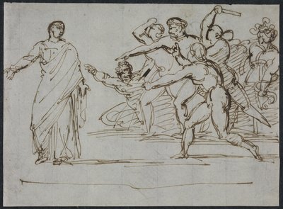 Ermordung des Tiberius von Theodore Gericault