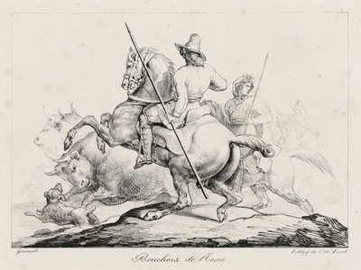 Metzger von Rom von Theodore Gericault