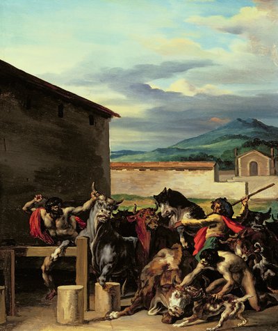 Viehmarkt von Theodore Gericault