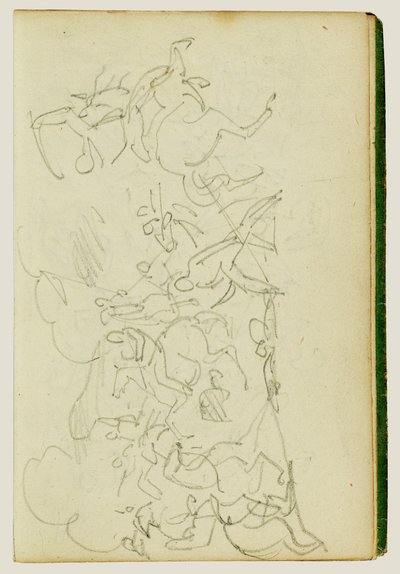 Kavallerieschlacht von Theodore Gericault