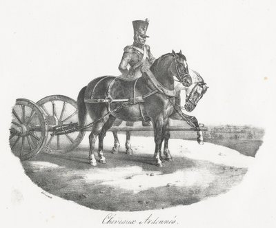 Chevaux des Ardennes von Theodore Gericault