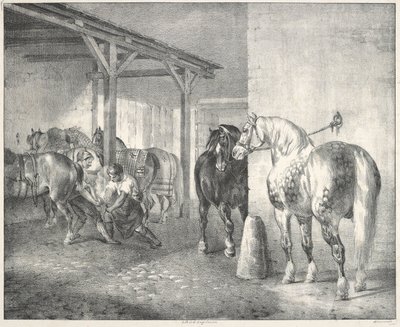 Schmiede von Theodore Gericault