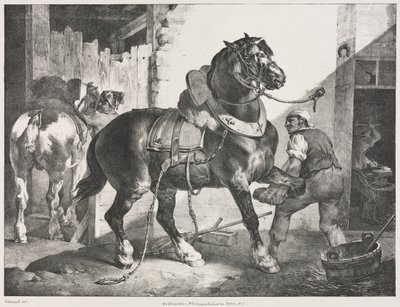 Der französische Marschall von Theodore Gericault