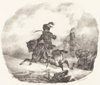 Leichter Artillerieoffizier der kaiserlichen Garde (Officier d