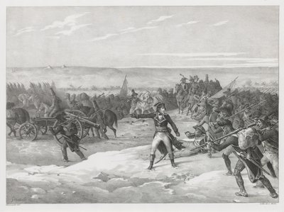 Marsch in der Wüste von Theodore Gericault