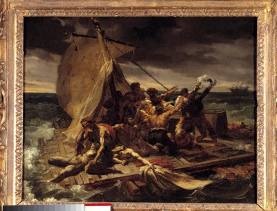 Das Floß der Medusa. Erste Skizzen von Theodore Gericault