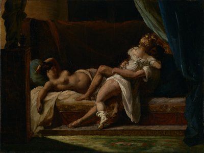Drei Liebende von Theodore Gericault