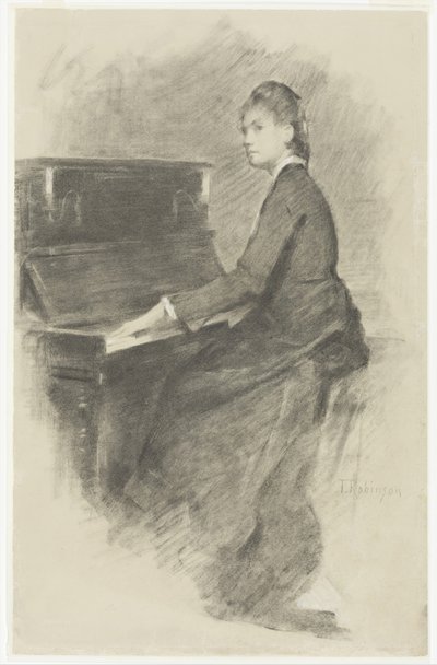 Am Klavier von Theodore Robinson