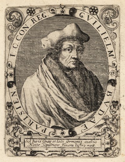Guillaume Budé von Theodore de Bry