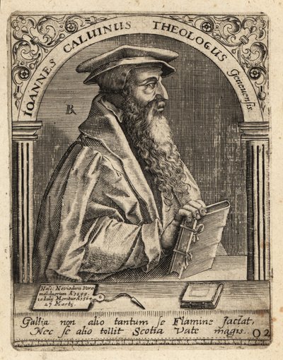 Jean Calvin von Theodore de Bry