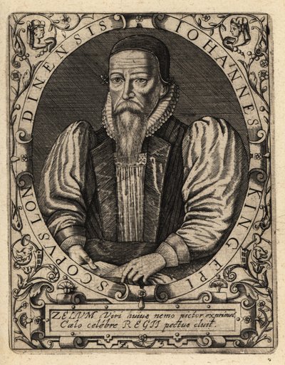 John King, gestorben 1621, Bischof von London von Theodore de Bry