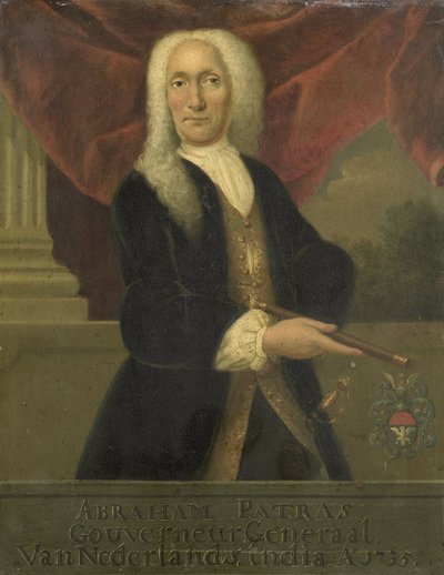 Porträt von Abraham Patras, Generalgouverneur der Niederländischen Ostindien-Kompanie von Theodorus Justinus Rheen