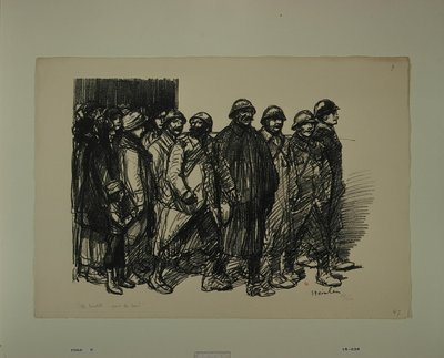 [Bis bald ... und diesmal für immer] von Théophile Alexandre Steinlen