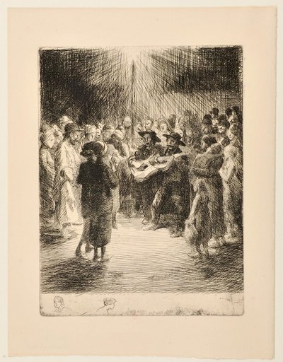 Abendlied von Théophile Alexandre Steinlen