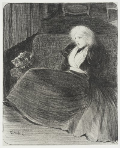 Zartes Lied von Théophile Alexandre Steinlen