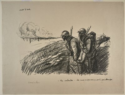 Ostwind von Théophile Alexandre Steinlen