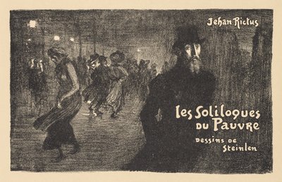 Paris bei Nacht von Théophile Alexandre Steinlen