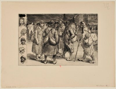 [Urlauber, Nr. 1] von Théophile Alexandre Steinlen