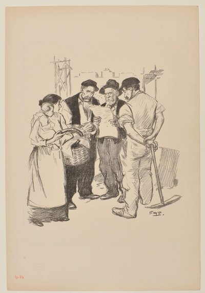 [Zurückblicken] von Théophile Alexandre Steinlen