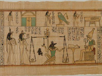 Der Sänger des Amun Nanys Begräbnispapyrus, ca. 1050 v. Chr. von Third Intermediate Period Egyptian
