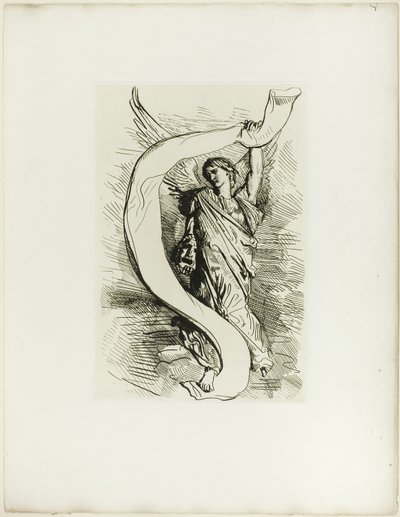 Frontispiz, aus Othello von Théodore Chassériau