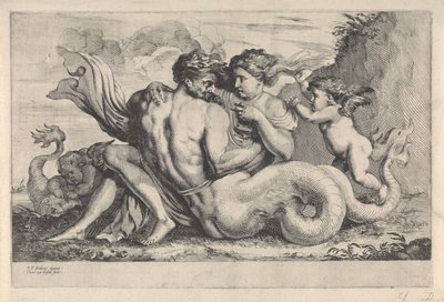 Sirene und Triton von Théodorus van Kessel
