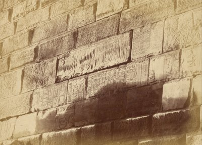 Hieroglyphische Inschriften bei Elephanta von Théodule Devéria