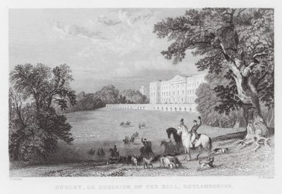 Burley oder Burleigh on the Hill, Rutlandshire von Thomas (after) Allom