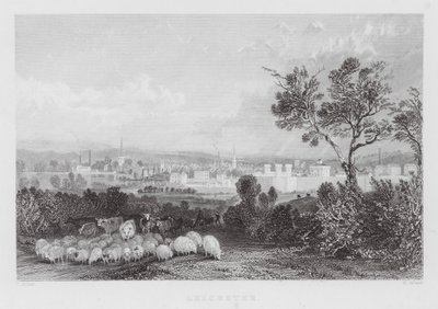 Leicester von Thomas (after) Allom