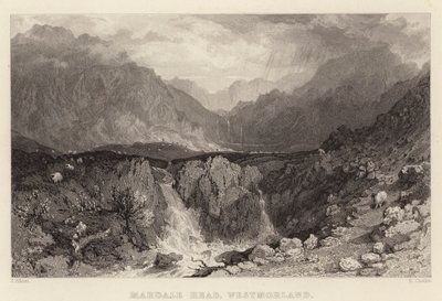 Mardale Head, Westmorland (Gravur) von Thomas (after) Allom
