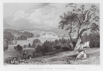 Normanton Park, Rutlandshire (Stich) von Thomas (after) Allom