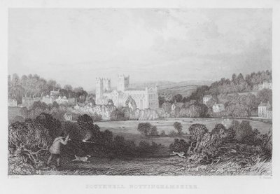 Southwell, Nottinghamshire (Stich) von Thomas (after) Allom