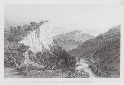 Der Hohe Tor, nahe Matlock, Derbyshire von Thomas (after) Allom