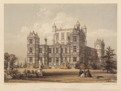 Wollaton Hall, Nottinghamshire von Thomas (after) Allom
